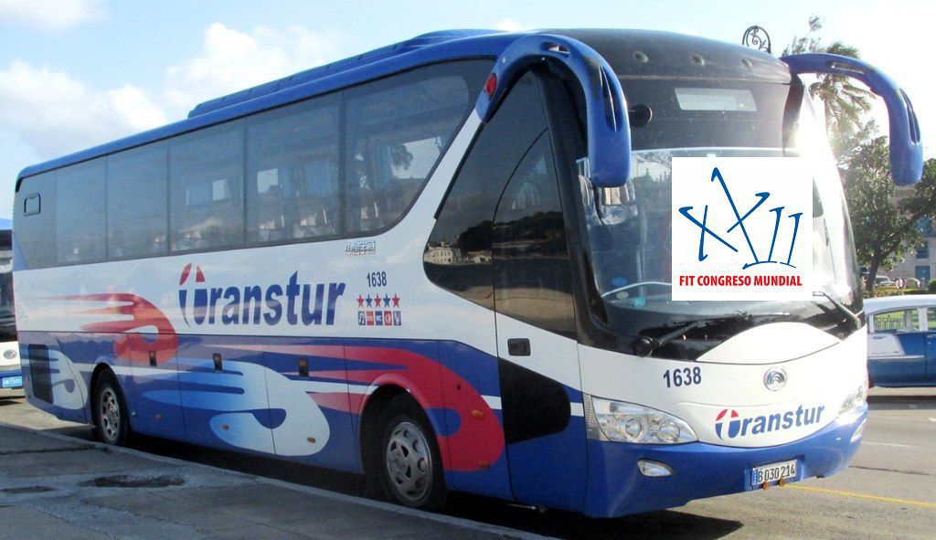 Transporte Regular.Ómnibus Hyundai  La Habana - Santiago de Cuba